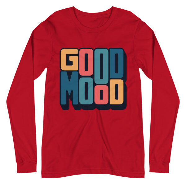 Retro Colorful Positive Vibes Good Mood Long Sleeve - Image 13