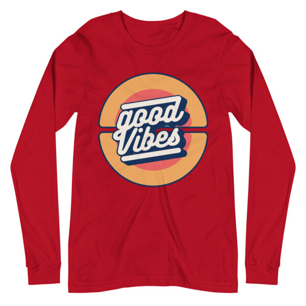 Retro Good Vibes Circle Long Sleeve - Image 13