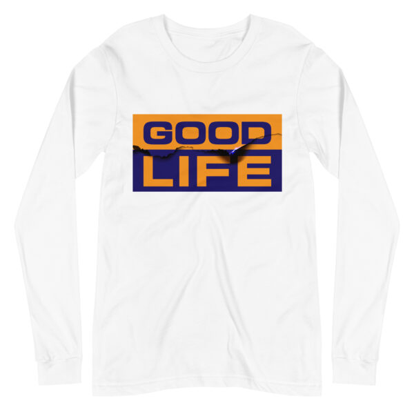 Edgy Burned Paper Good Life Long Sleeve - Image 17