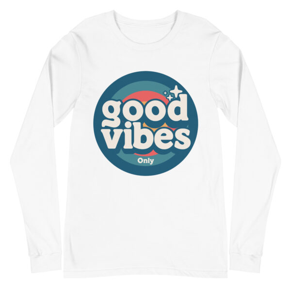 Good Vibes Only Retro Positive Energy Long Sleeve - Image 17