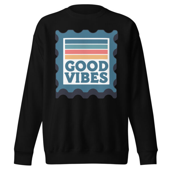 Retro Good Vibes Stamp Sweatshirts - Image 8