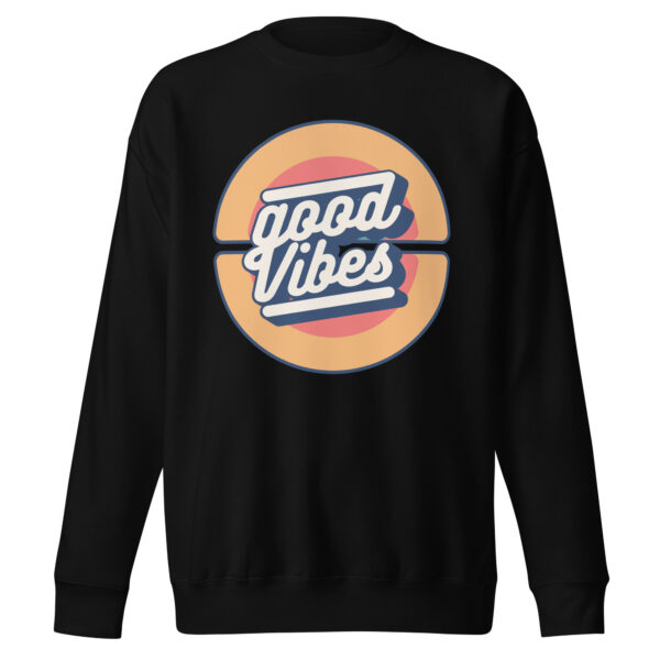 Retro Good Vibes Circle Sweatshirts - Image 8