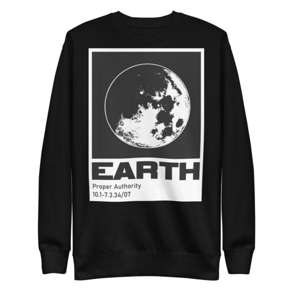 Minimalist Moon Proper Authority Sweatshirts