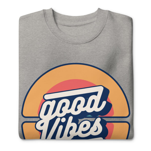 Retro Good Vibes Circle Sweatshirts - Image 6