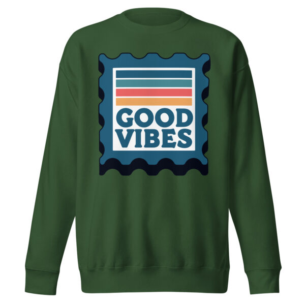 Retro Good Vibes Stamp Sweatshirts - Image 12