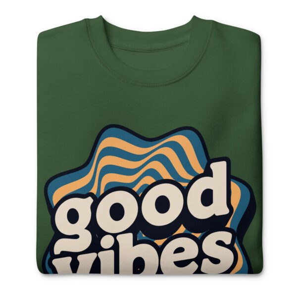 Groovy Good Vibes Sweatshirts - Image 4