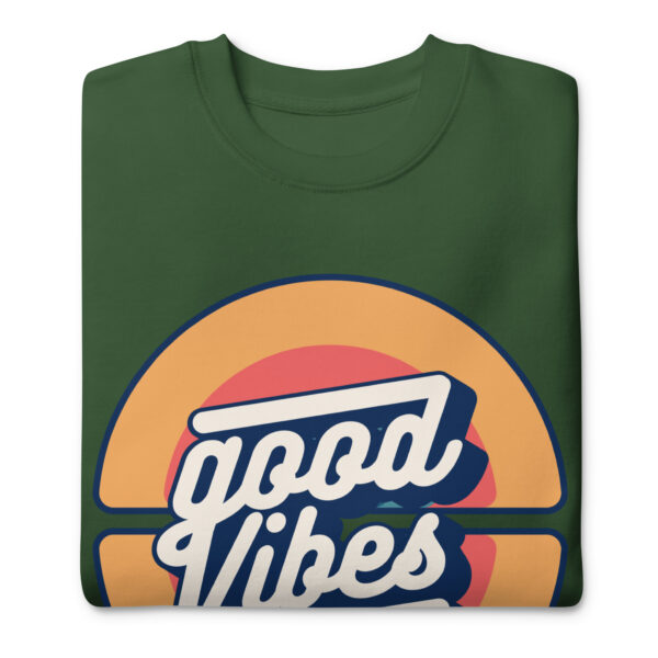 Retro Good Vibes Circle Sweatshirts - Image 4