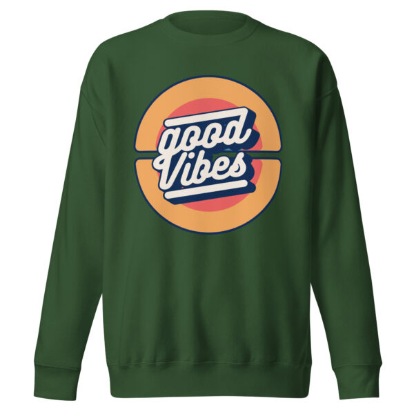 Retro Good Vibes Circle Sweatshirts - Image 12