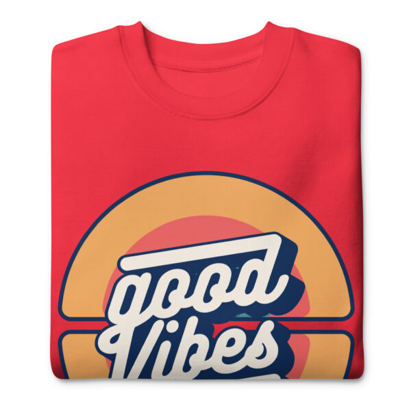 Retro Good Vibes Circle Sweatshirts - Image 5