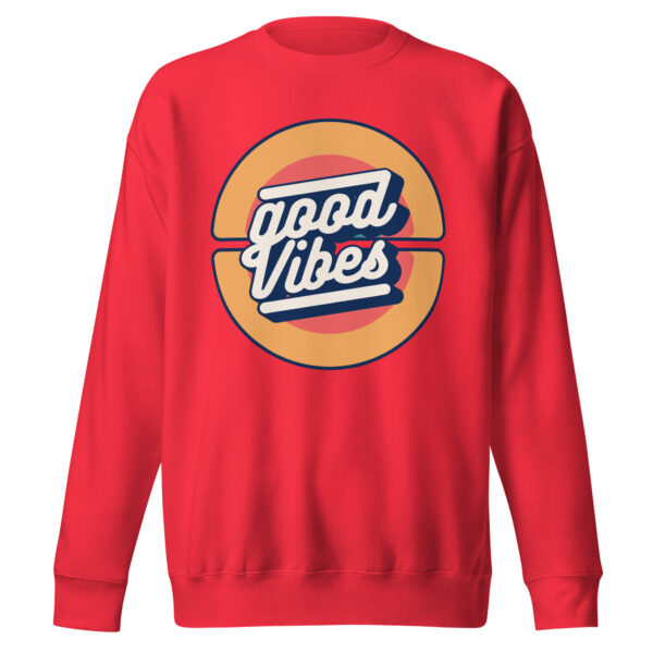 Retro Good Vibes Circle Sweatshirts - Image 14
