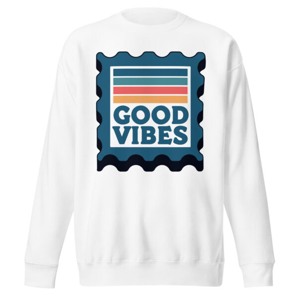 Retro Good Vibes Stamp Sweatshirts