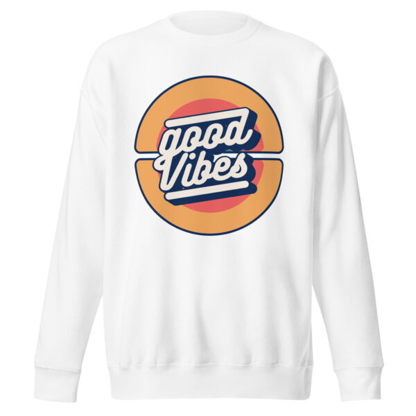 Retro Good Vibes Circle Sweatshirts