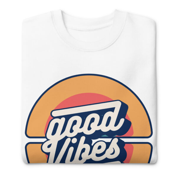 Retro Good Vibes Circle Sweatshirts - Image 7