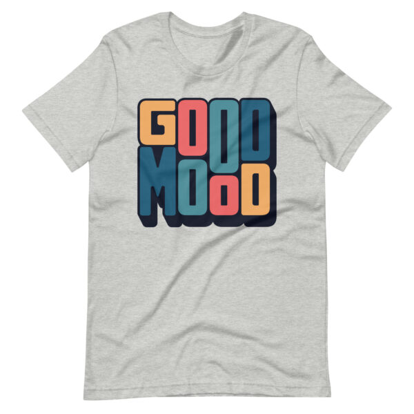 Retro Colorful Positive Vibes Good Mood T-Shirt - Image 9