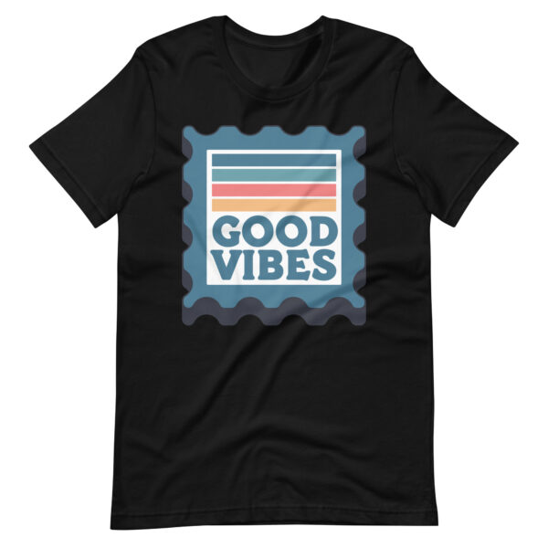 Retro Good Vibes Stamp T-Shirt