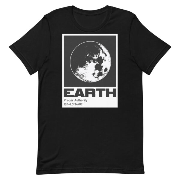 Minimalist Moon Proper Authority T-Shirt