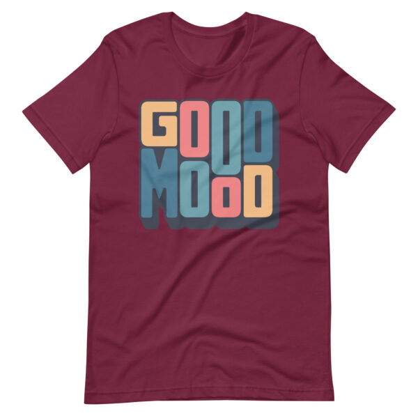 Retro Colorful Positive Vibes Good Mood T-Shirt - Image 5