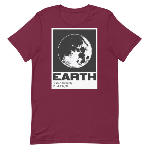 Minimalist Moon Proper Authority T-Shirt - Image 5