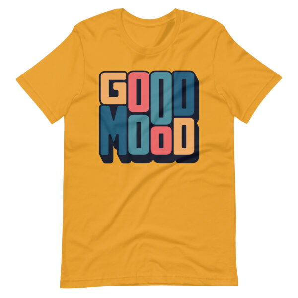 Retro Colorful Positive Vibes Good Mood T-Shirt - Image 7