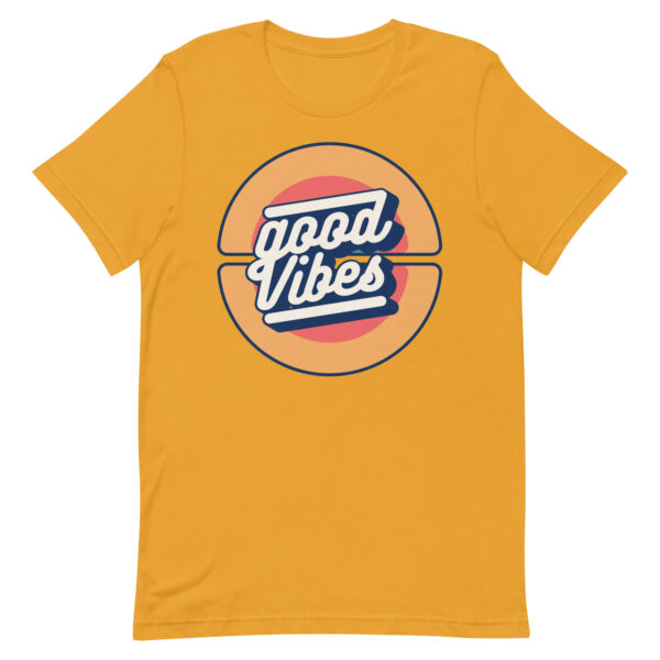 Retro Good Vibes Circle T-Shirt - Image 7