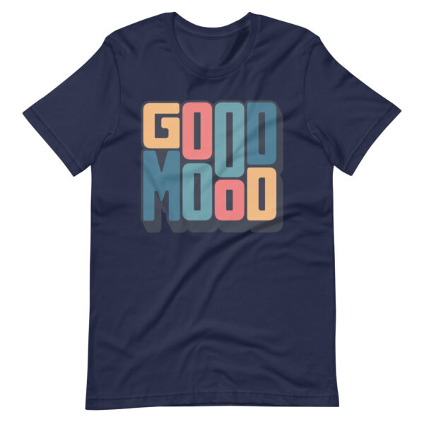 Retro Colorful Positive Vibes Good Mood T-Shirt - Image 3