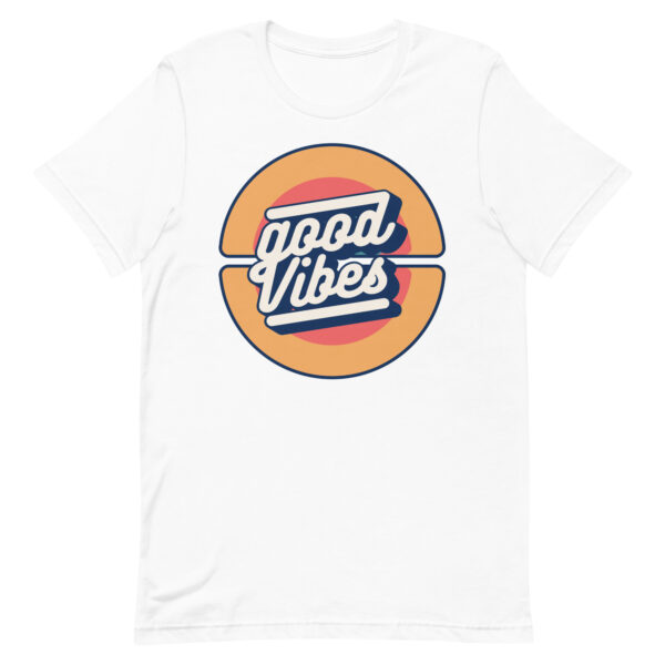 Retro Good Vibes Circle T-Shirt - Image 11