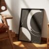 Lunar Crescent Framed Poster Mockup 1