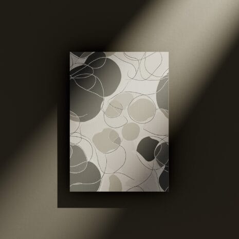 Abstract Rhythms Poster Mockup 1